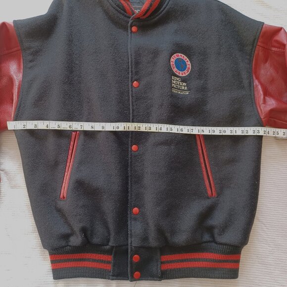 Vintage Y2K This Living World Production Crew Varsity Jacket Adult Large - Picture 14 of 16